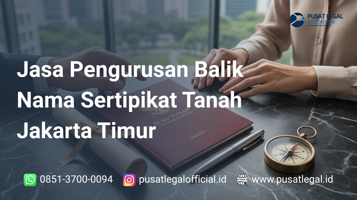 Jasa Pengurusan Balik Nama Sertipikat Tanah Jakarta Timur