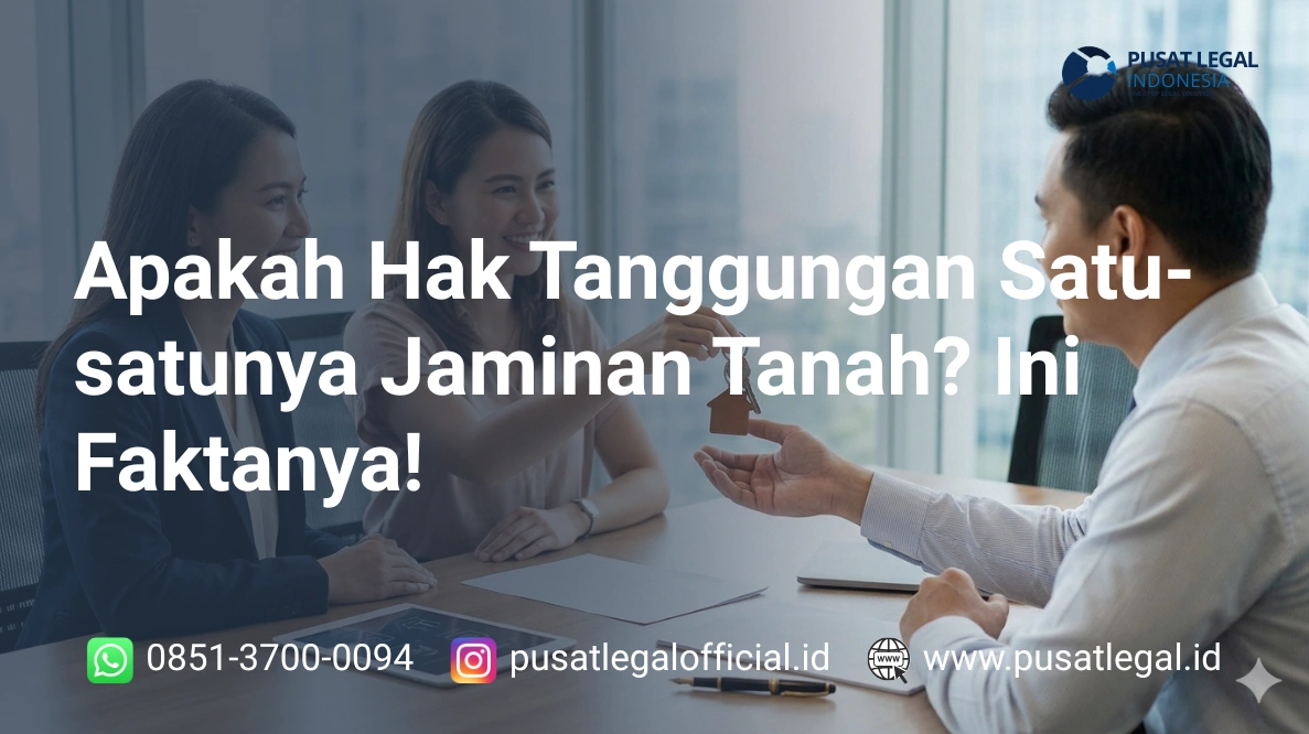 Apakah Hak Tanggungan Satu-satunya Jaminan Tanah? Ini Faktanya!