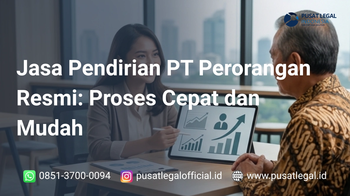 Jasa Pendirian PT Perorangan Resmi: Proses Cepat dan Mudah